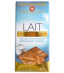 Milk chocolate lactose free 100g