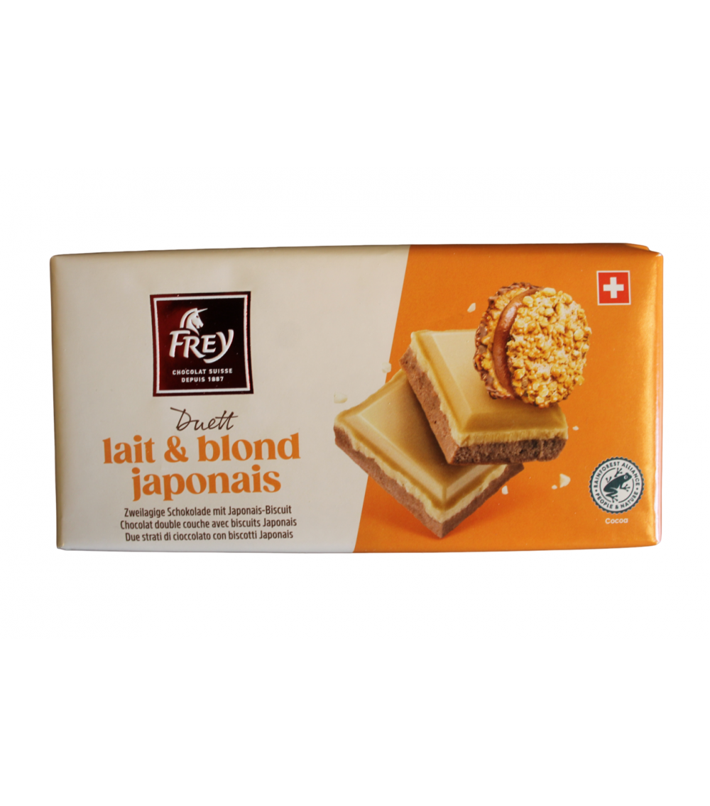 Duett leche & blond japonais 100g