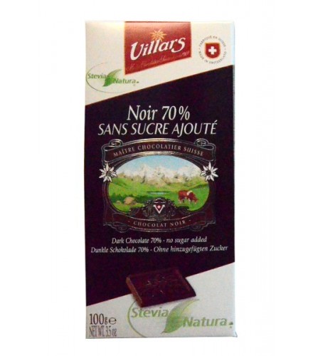 Tablette 100 g Collection Pure de Chocolat Suisse Blond - Villars